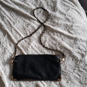 Double sided/zip cross body purse